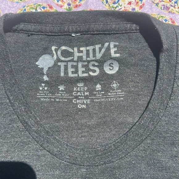 Chive Tees Bill Murray graphic Tee heatherd black size Small - Picture 3 of 5